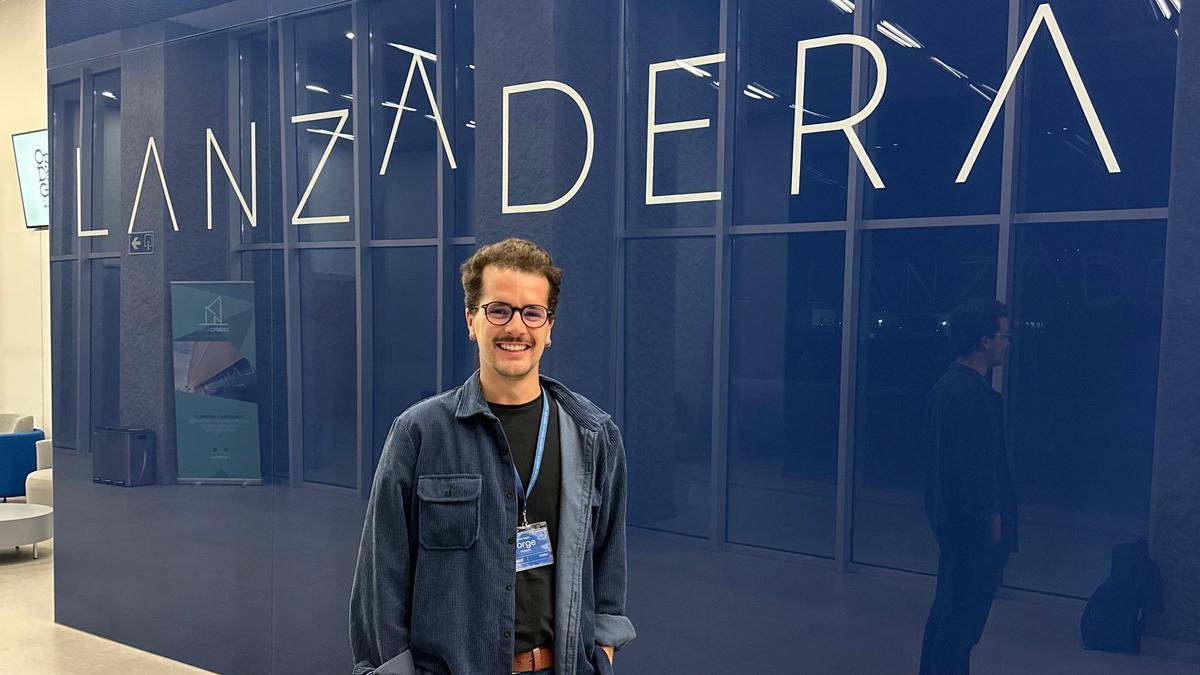 Jorge Vázquez, CEO y confundador de la app Yendo en la Lanzadera, aceleradora de startups del presidente de Mercadona.