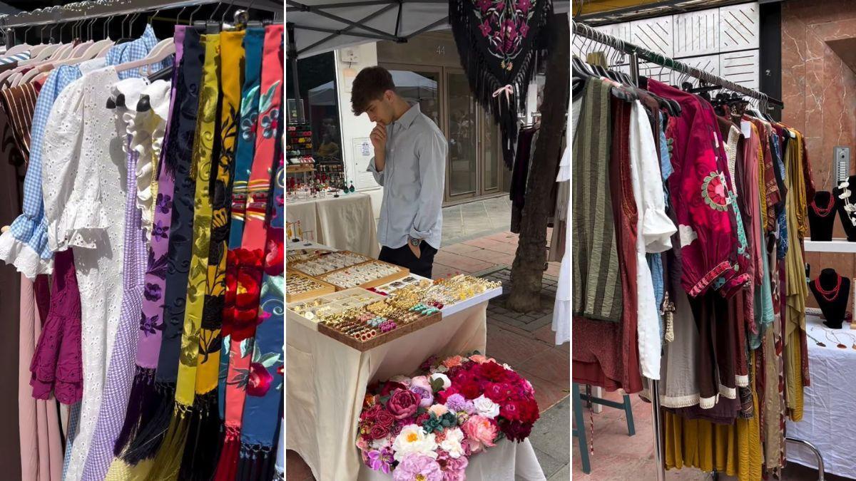 Este conocido mercadillo de barrio sevillano cambia su horario para evitar el calor: es famoso por su ropa, complementos y artesanía