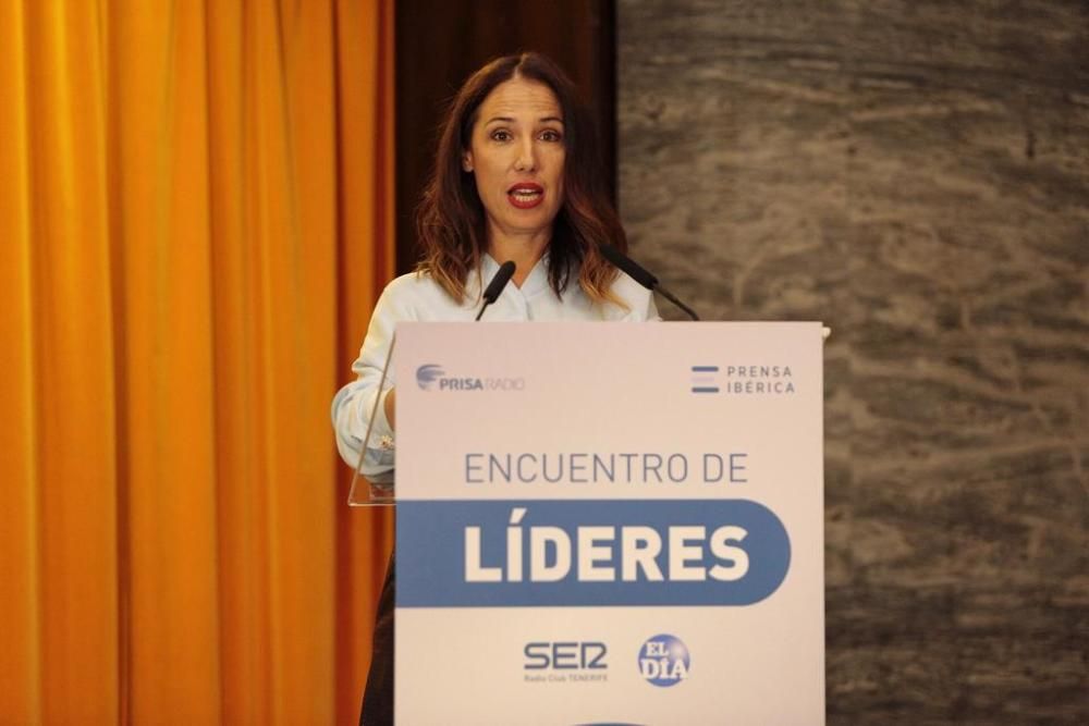 Patricia Hernández en el 'Encuentro de Líderes'