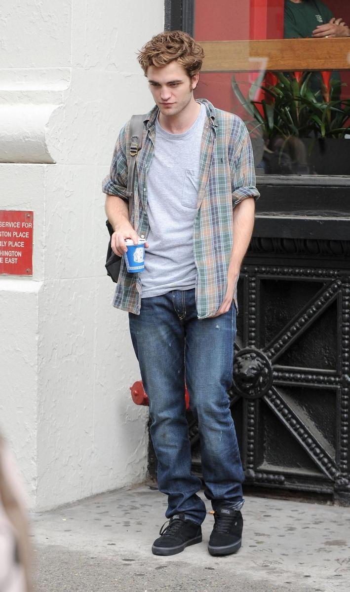 Robert Pattinson rodando Remember me'