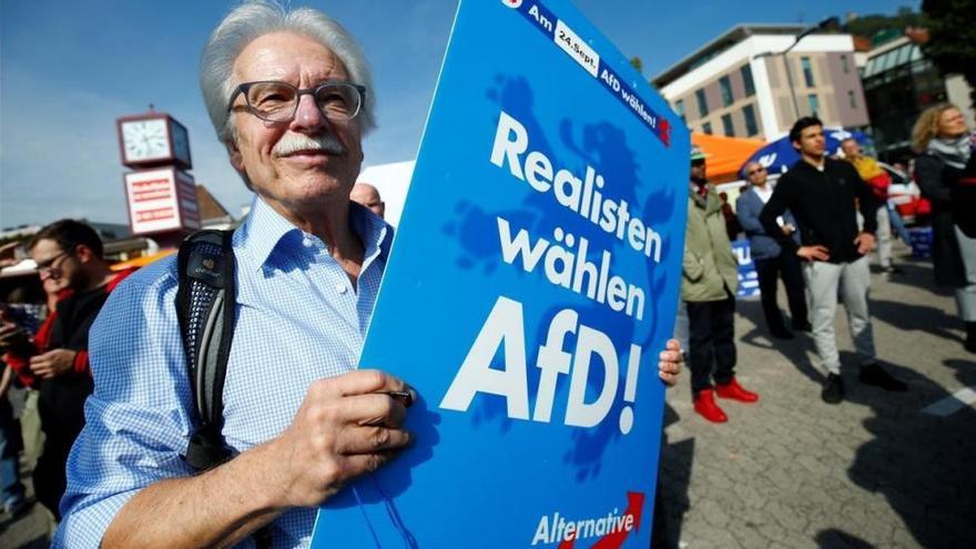 El avance ultraderechista inquieta a Alemania en vísperas electorales