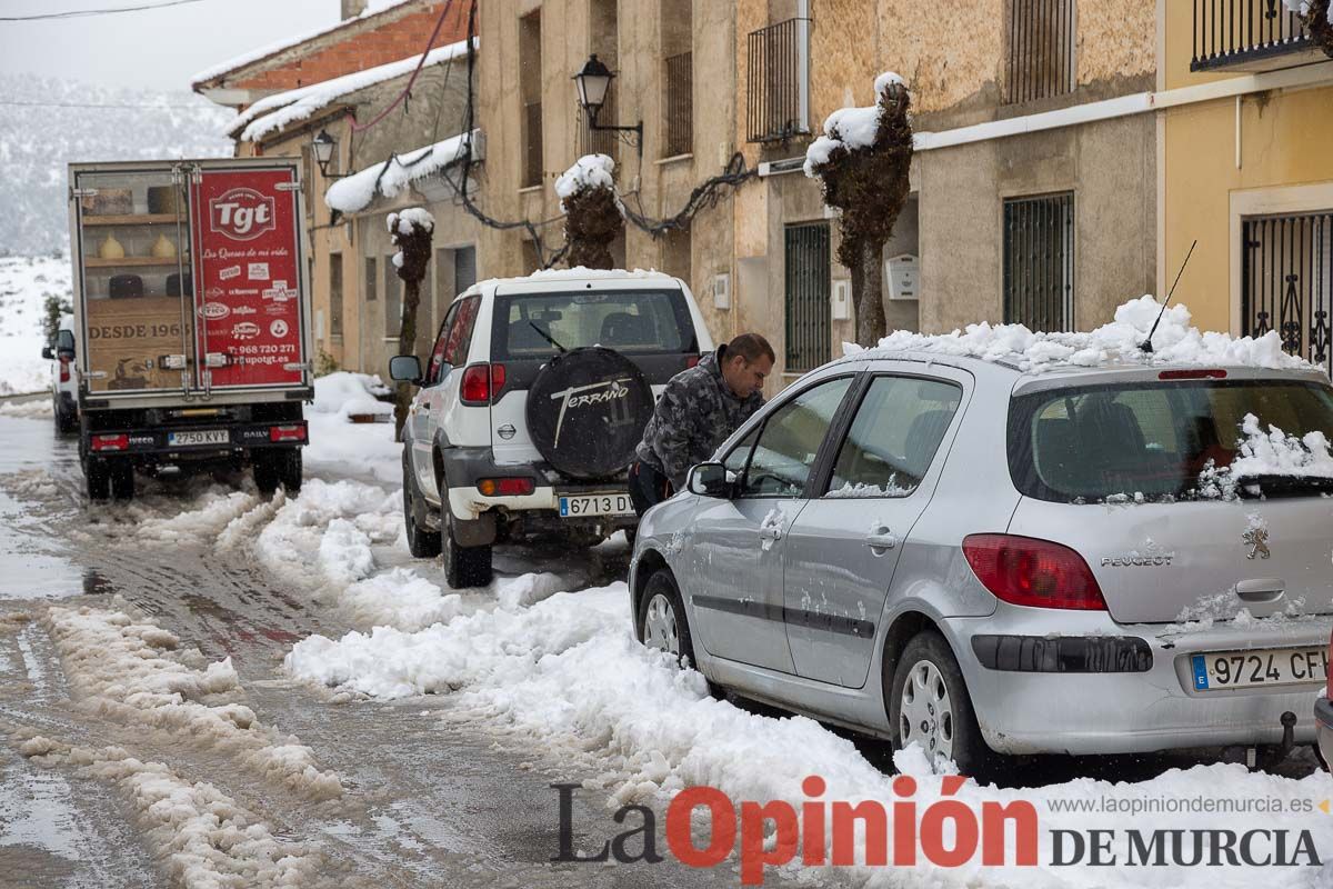 La comarca del Noroeste ofrece una estampa invernal