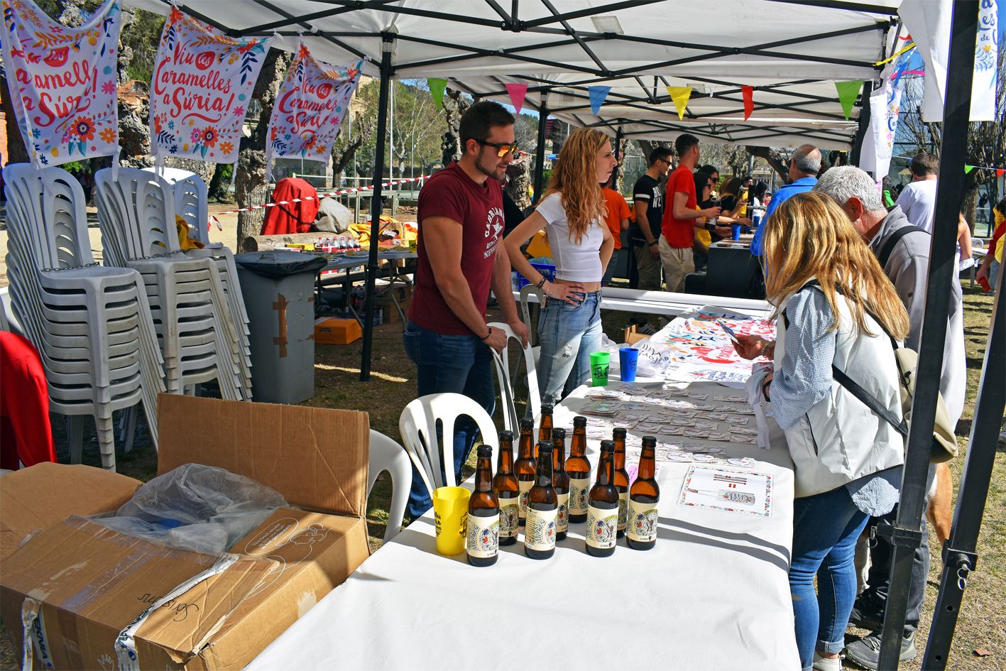 Trobada de les colles de les Caramelles de Súria