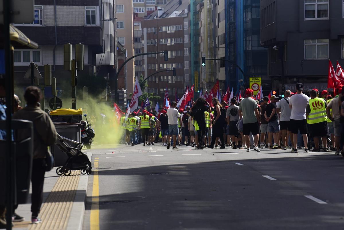 Los trabajadores vuelven a salir a la calle un día antes de la reunión entre la patronal y los representantes de los trabajadores para intentar desbloquear la negociación del convenio provincial.