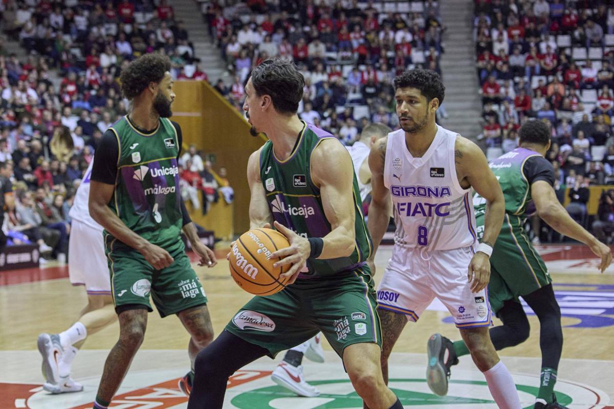 Les imatges del Bàsquet Girona - Unicaja