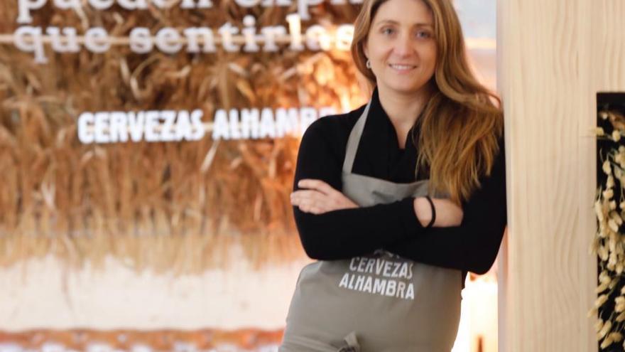 Lucía Freitas, no seu restaurante A Tafona. // Xoán Álvarez