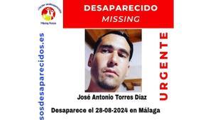 José Antonio ha aparecido con vida 40 días después de su desaparición.