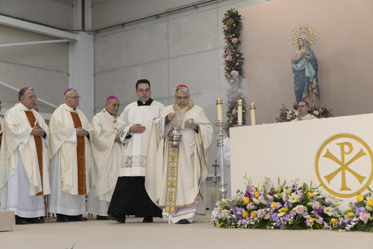 El obispo de Cartagena, José Manuel Lorca Planes
