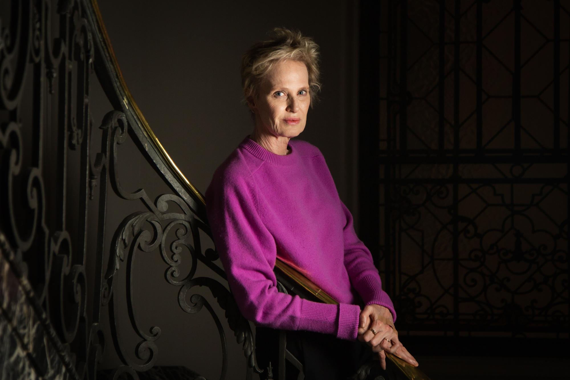 La escritora Siri Hustvedt, fotografiada en un hotel de Madrid después de la entrevista