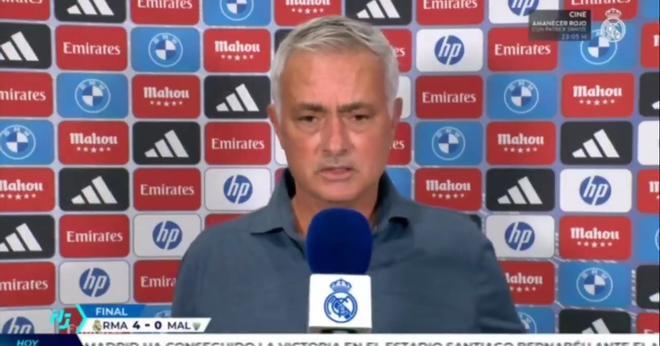 Mourinho: "En el Madrid hay más de uno que puede ganar el Balón de Oro, y Bellingham es uno de ellos"