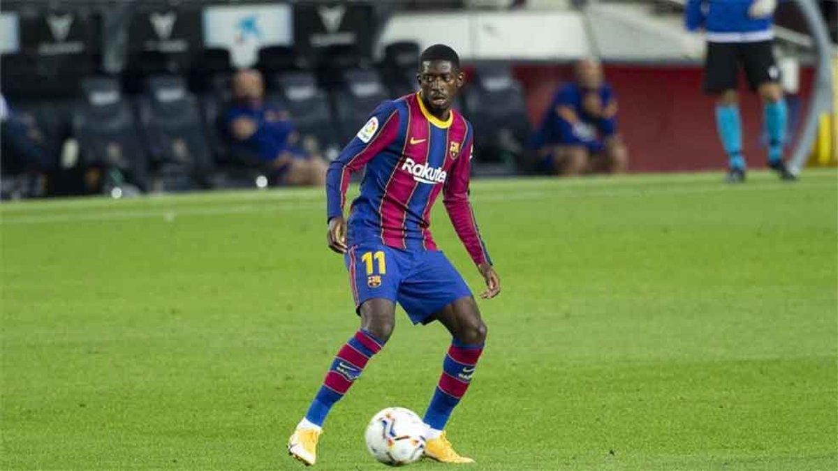 Dembélé, objetivo del Manchester United