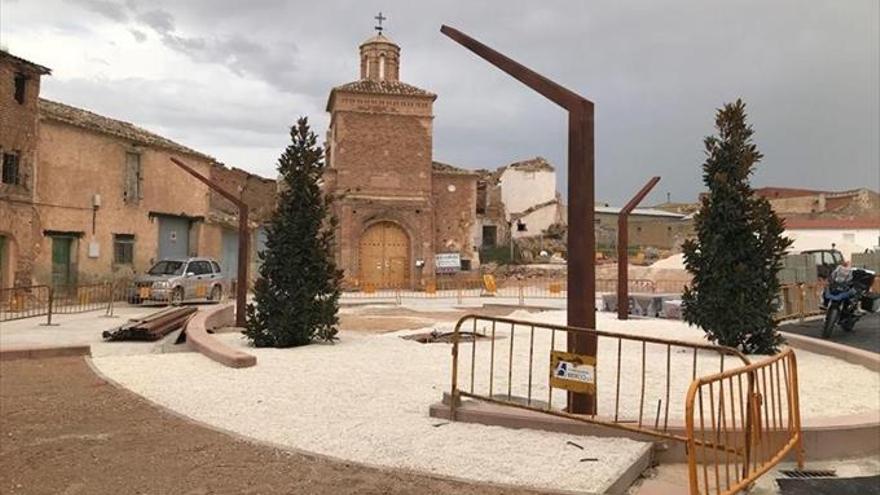 La renovada plaza Goya se inaugurará el 3 de noviembre