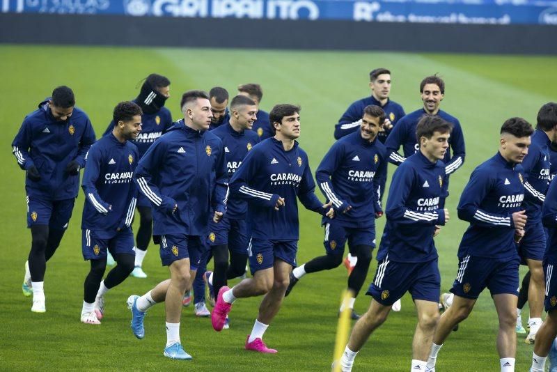 Entrenamiento del Real Zaragoza (12-22-2020)