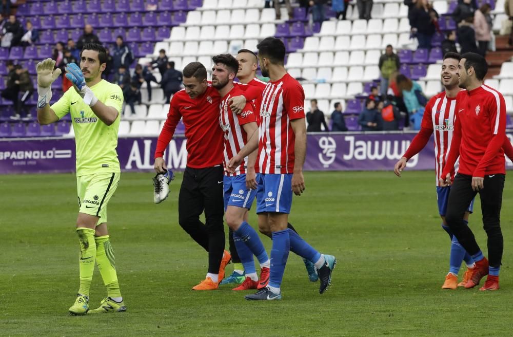 Valladolid - Sporting, en imágenes