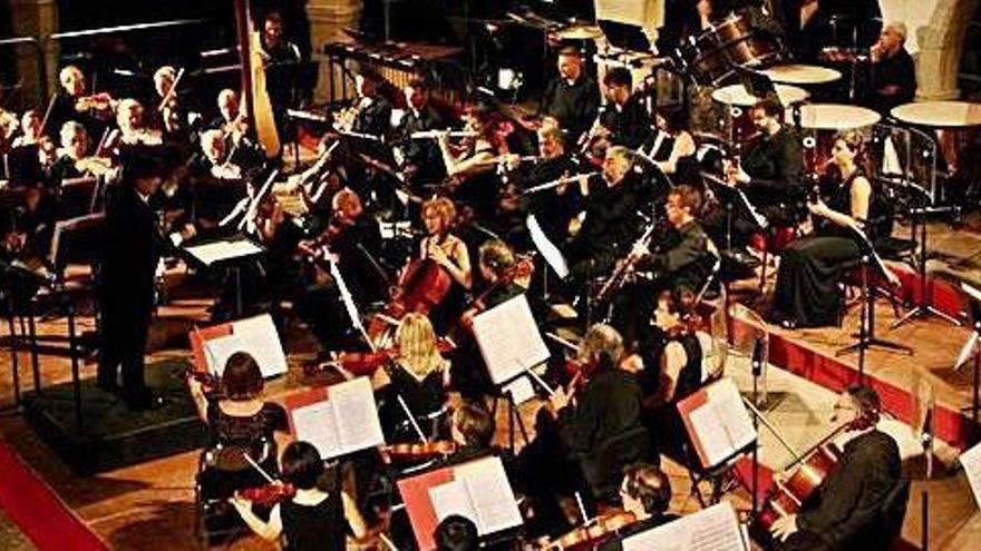 Un concierto de la Orquestra Simfònica de les Illes Balears.