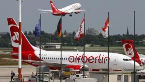 Aviones de Air Berlin. 