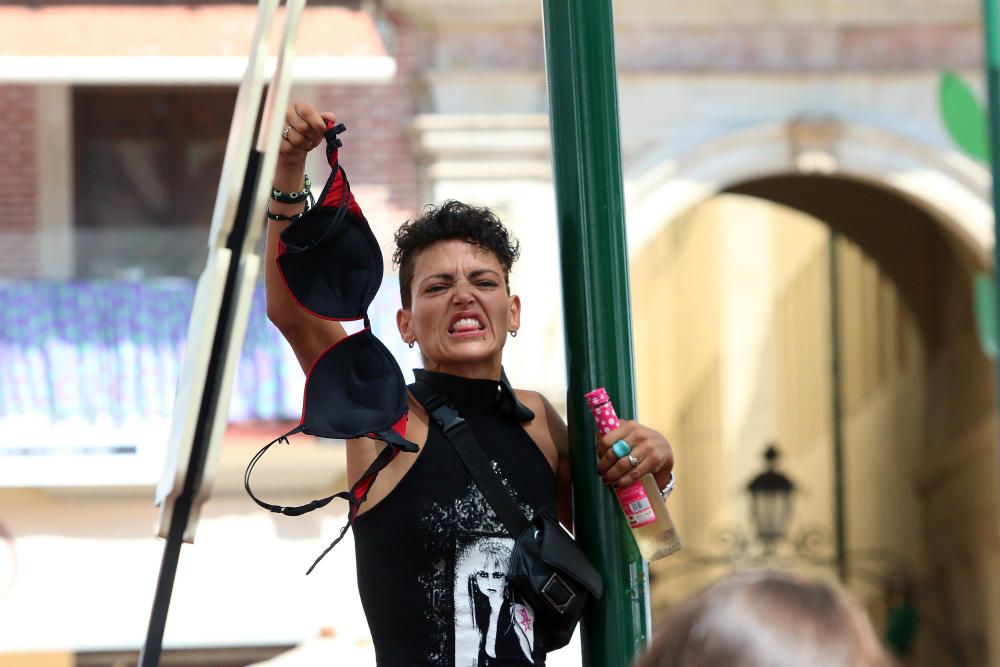 Lunes, en la Feria del Centro de Málaga