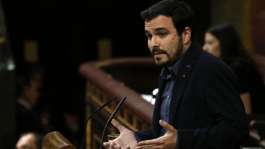 Garzón reitera su no “más rotundo” a la investidura de Sánchez