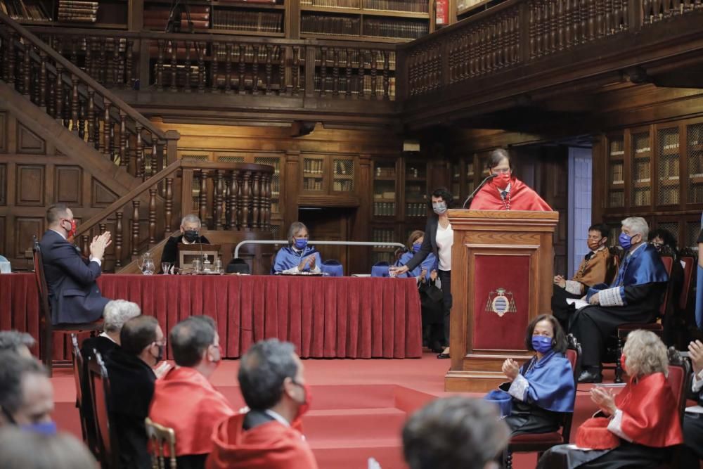 Acto de inauguración del nuevo curso académico en la Universidad de Oviedo