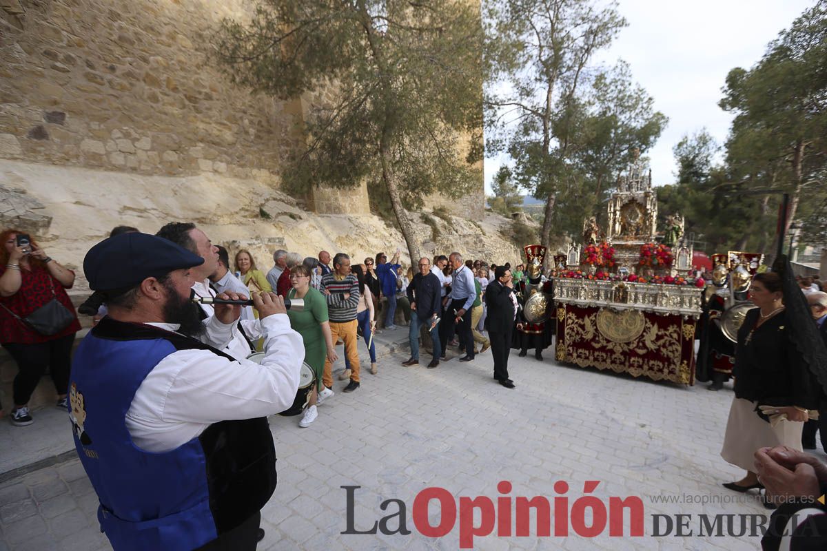 Fiestas de Caravaca: Procesión de regreso a la Basílica