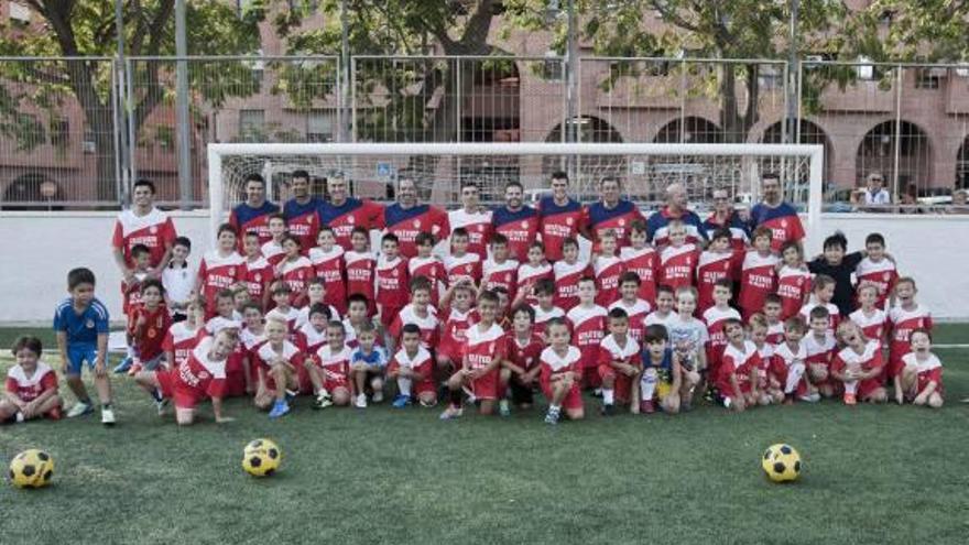 Imagen de archivo de un equipo infantil en San Blas.