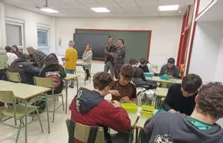A Campaña do 25N de Poio, nas aulas
