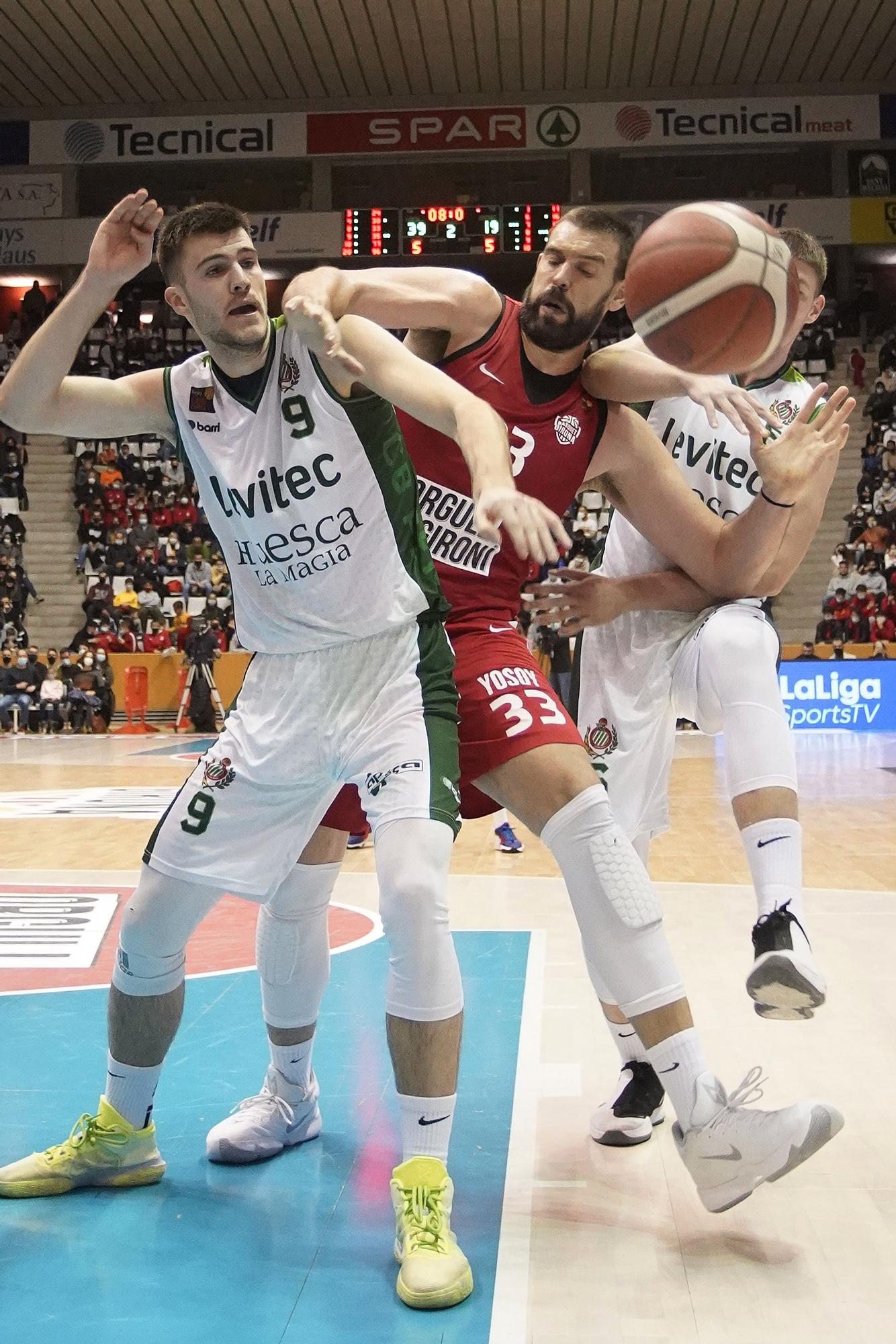 Marc Gasol impacta en el retorn a Girona davant 3.500 aficionats (89-47)