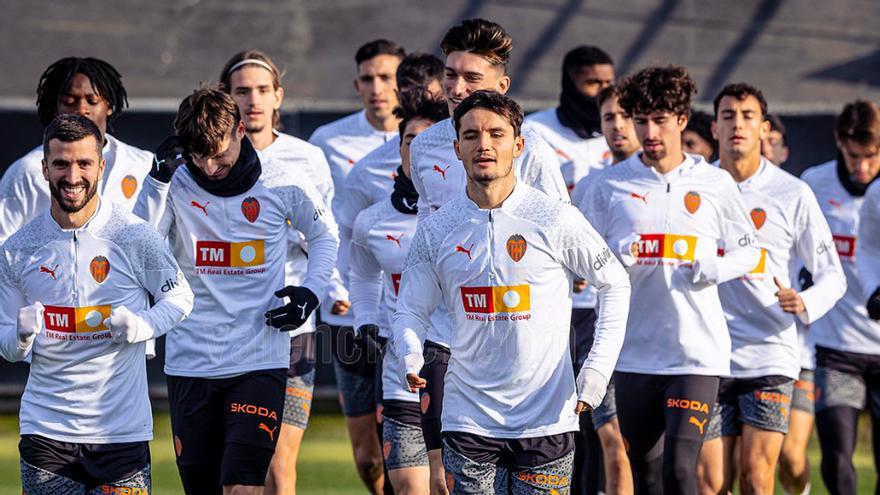 La gripe se cuela en el vestuario del Valencia