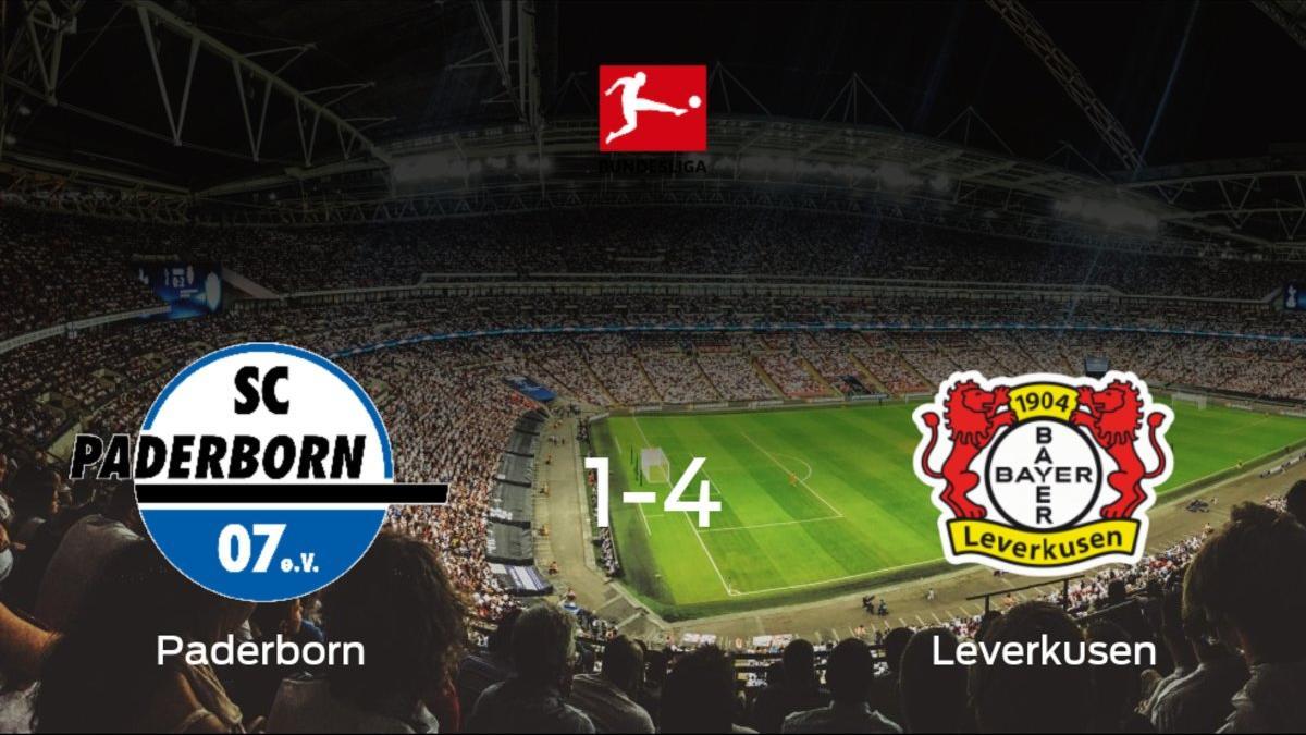 El Bayern Leverkusen se pasea frente al Paderborn sin apenas obstáculos (1-4)