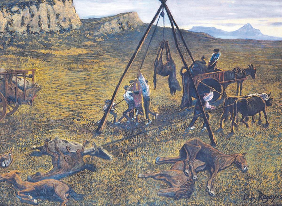 «Víctimas de la fiesta», de Darío de Regoyos.