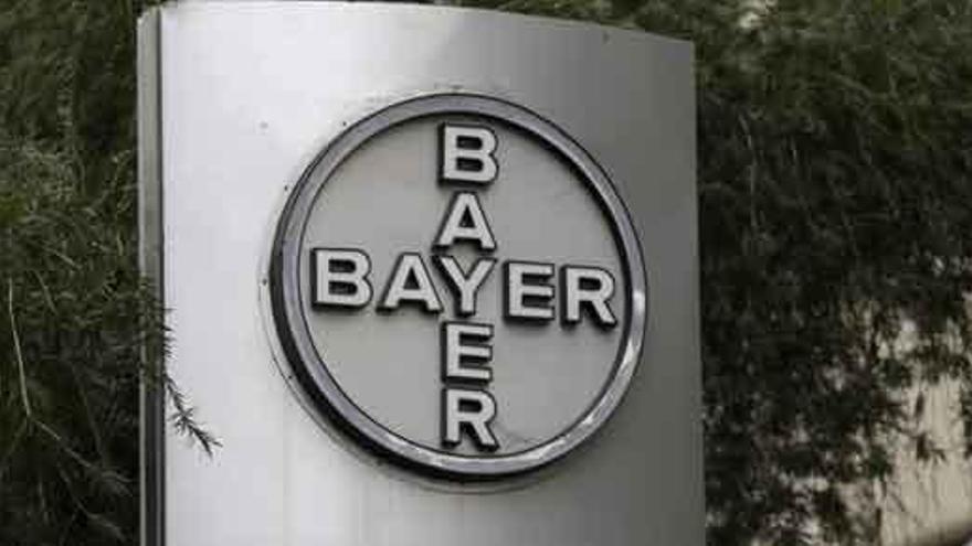 Logotipo de Bayer de su sede en Caracas