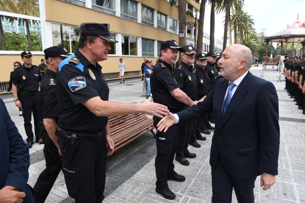 Los 154 agentes en prácticas se incorporarán durante once meses se incorporarán a las distintas plantillas policiales gallegas, 31 de ellos prestarán servicio en A Coruña.