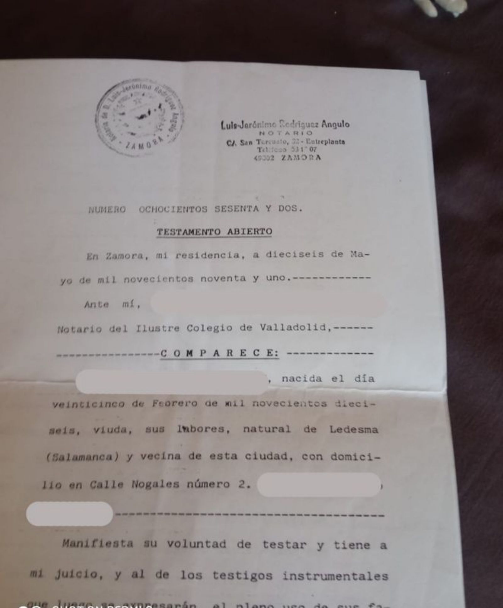 Una tumba heredada, de oro: 3.000 euros por registrarla