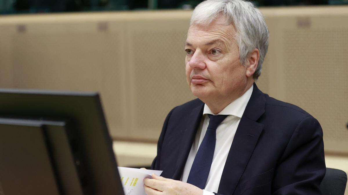 Didier Reynders, comisario de Justicia de la Comisión Europea