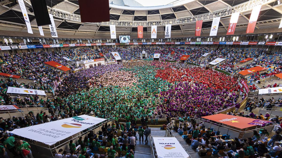 La Tarraco Arena Plaça abans de l&#039;inici del Concurs de Castells de Tarragona