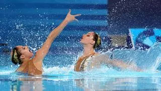 Se escapa la medalla de bronce para el dúo español de sincronizada