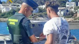 La Guardia Civil actúa contra una empresa de alquiler ilegal de embarcaciones de Mallorca