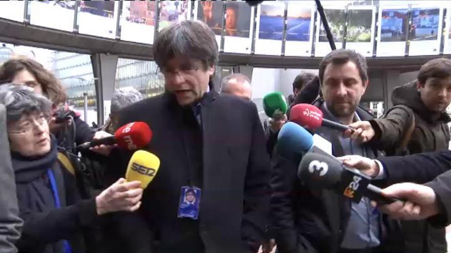 Bélgica suspende la euroorden contra Puigdemont y Comín