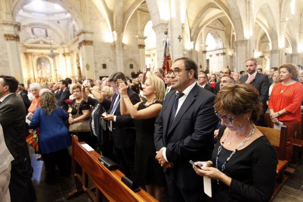 Tedeum en la Catedral de Valencia