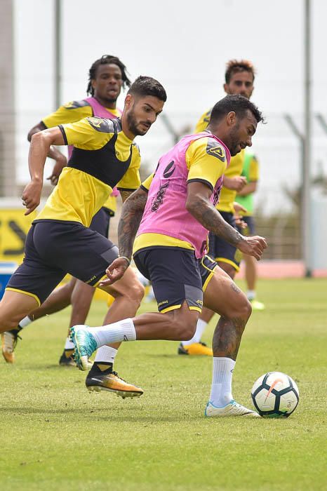 Entrenamiento de la Unión Deportiva Las Palmas