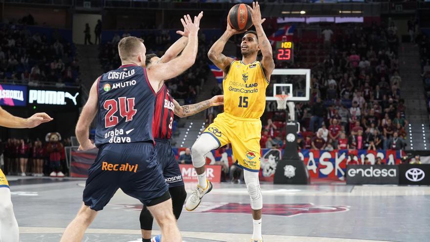 El Dreamland Gran Canaria, sin piedad ante el Baskonia (76-88)