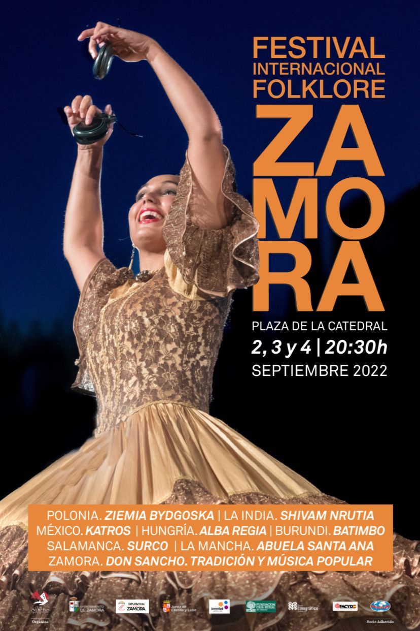 Cartel Festival Internacional de Folklore de Zamora 2022