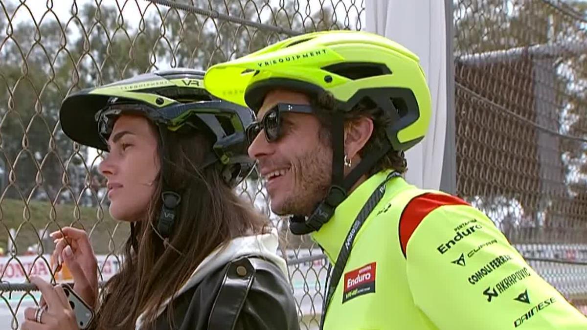 Valentino Rossi en el Circuit de Barcelona-Catalunya