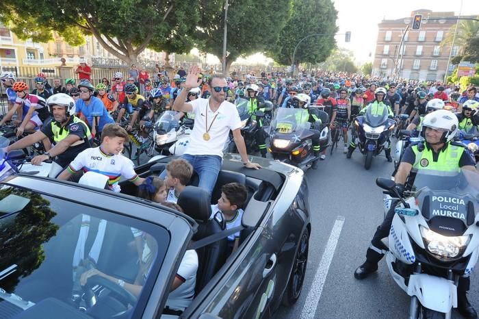 Recepción de Valverde en Murcia