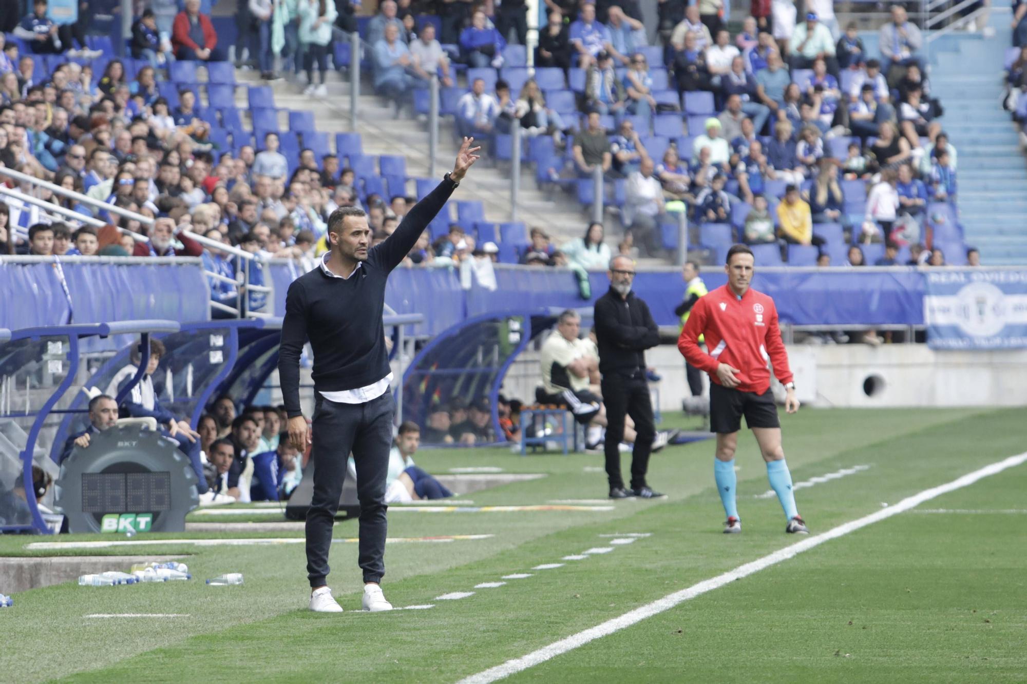 EN IMÁGENES: La remontada del Oviedo frente a la Ponferradina y el gran ambiente en el Tartiere