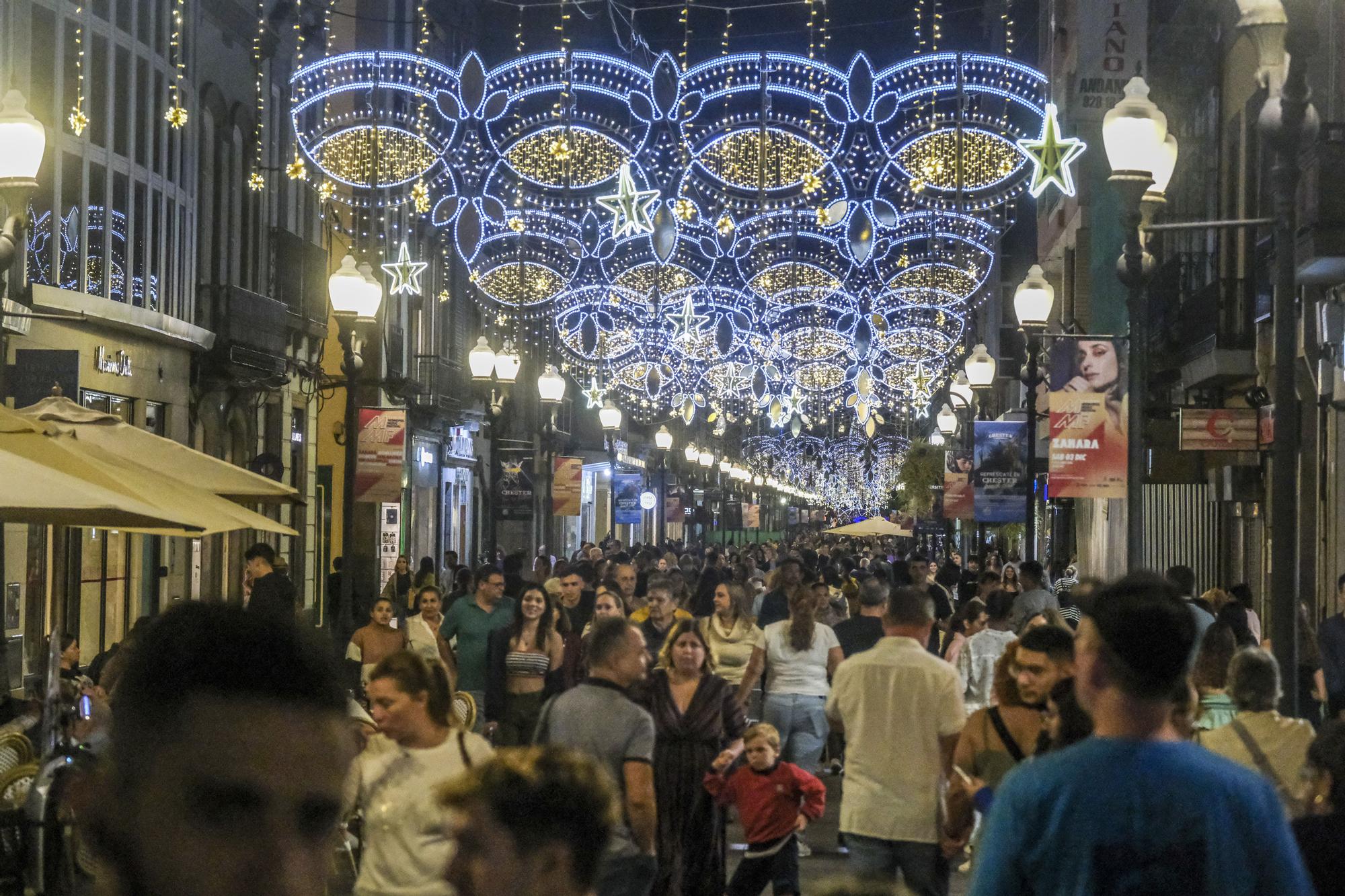 Iluminación navideña del barrio de Triana