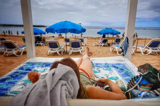 Chiringuito Bambú Beach, en la Playa de Las Teresitas