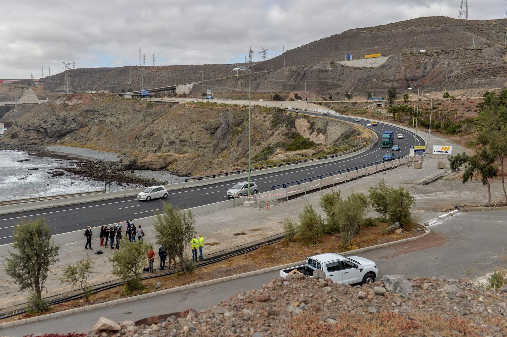 Inauguración del puente del Tívoli