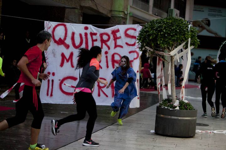 Carrera entre zombies en Elche