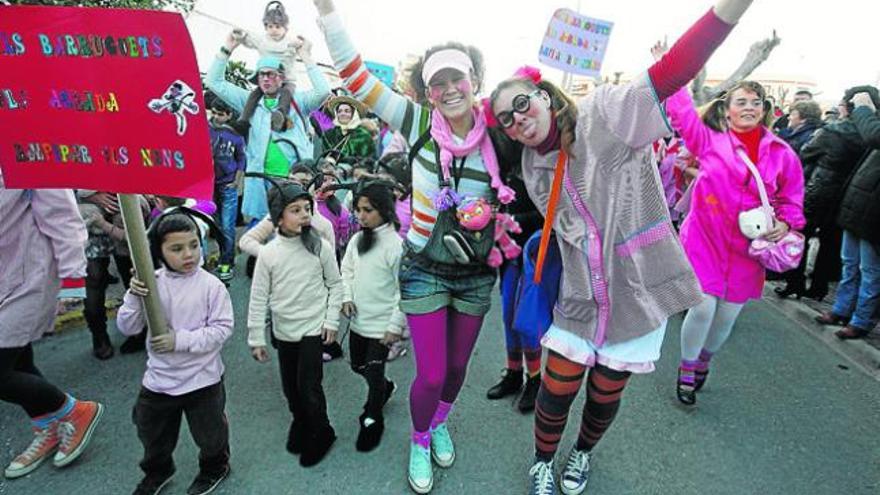 Rúa de Carnaval del año pasado en Sant Jordi.